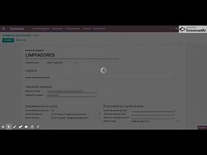 CATEGORIAS DE PRODUCTOS - Odoo