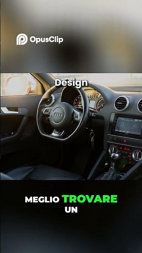 Audi A3 8P - Design Elegante e Sportivo Che Invecchia Bene