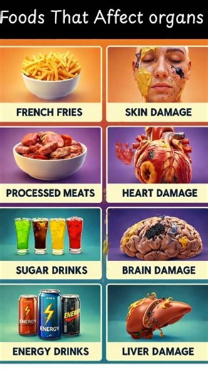 Foods as Harm | How Everyday Foods Hurt Specific Organs