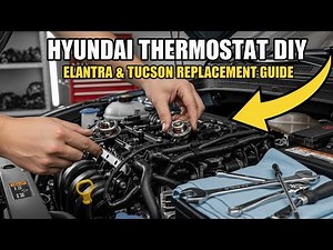 Hyundai Elantra & Tucson Thermostat Location & Replacement (DIY Guide)