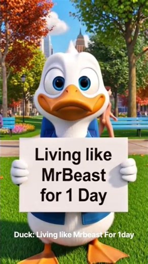 I spent 24hrs Like ‪@MrBeast‬ #duckisstuck #shorts