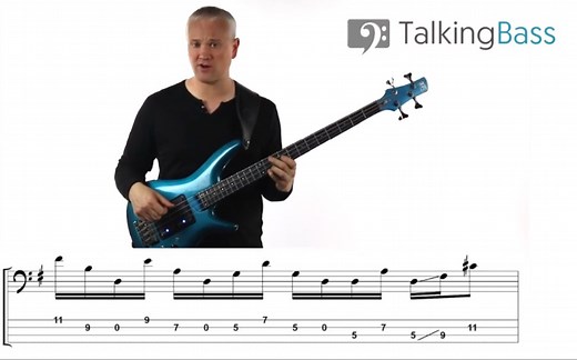 [Bass]附谱超级疯狂的贝斯填充乐句