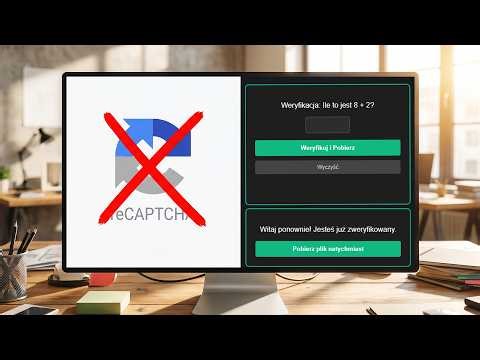 Zbudowałem własną CAPTCHĘ od zera | Avorender Framework