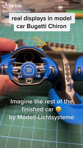 Customized Bugatti Chiron: Incredible Diecast Features