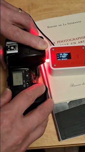 Mesuring speeds from 1/15s to 1/2000s in a row #shutterspeed #shutterspeedtester #filmcamerarepair