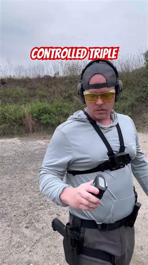 Timed Controlled Triple drill!! #rangeday #shadowsystems #shootingdrills #elite #outdoors
