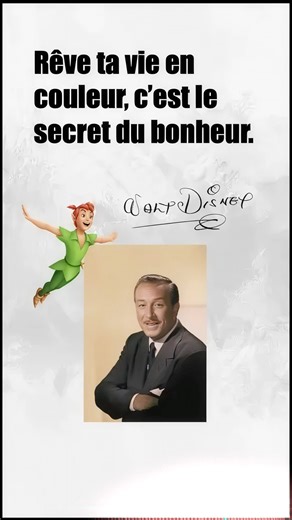 Olivier Michel on Instagram: "Citation Walt Disney 08 💫 #waltdisney #disney #citation #culture #disneycastlife"