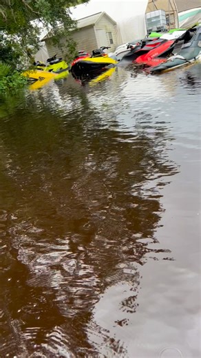No good, not….good! She left us completely underwater. 🌀 hurricane debbie 🌀 Parrish, Florida. | FAST MARINE