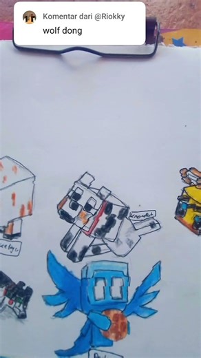 Request selesai #4 (maaf kalo gak mirip) #drawing #masukberanda