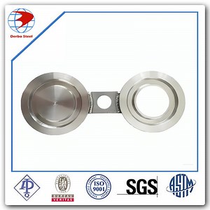 [Hot Item] ASTM A105 ASTM A182 Spacer Ring Spade Blind Flange