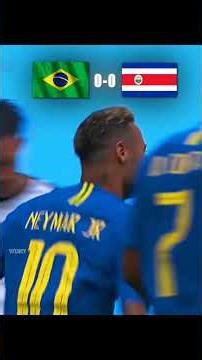 Brazil vs Costa Rica | world cup 2018 #brazil #costarica #football #shorts #trending