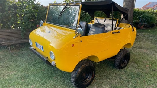 1970 Ferves Ranger Yellow Manual, 3 speed Left Hand Drive...