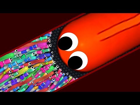 Slither.io A.I. 180,000+ Score Epic Slitherio Best Gameplay! #9