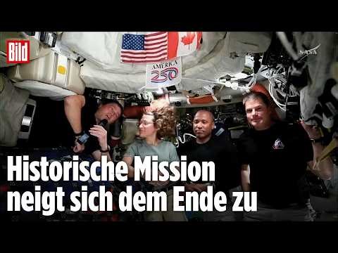 ARTEMIS-2-MISSION ENDET: So landen die Mond-Helden auf der Erde