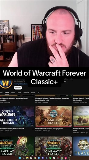 A whole new game! World of Warcraft Forever, Classic 🔥 #worldofwarcraft #blizzard #blizzcon2026 #wowforever #gaming