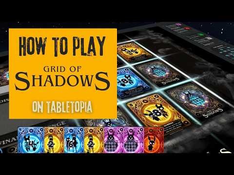 ? How to Play Grid of Shadows on Tabletopia | Full Game Tutorial