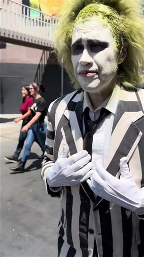 Beetlejuice has a gift for the people.