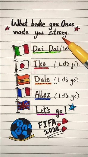 ⚽️🌍 DAI DAI FIFA World Cup 2026(English Translation + Lyrics) Shakira #daidai #lyrics #fifa2026