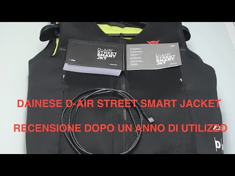 Recensione Dainese d-air street Smart Jacket dopo un anno e 15.000 km percorsi