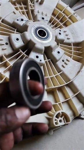 lg washing machine front load dismantle or bearing replace