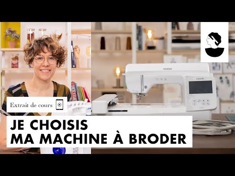 Course excerpt: I choose my embroidery machine