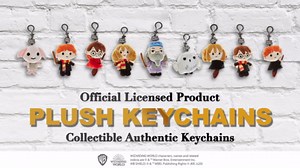 Plush Harry Potter Keychains Set – 3 Washable, Polyester Figures Including Harry, Ron, & Hermione – Harry Potter Gifts, Accessories, Collectibles, Party Favors, Merch by PMI, 4.5 In.