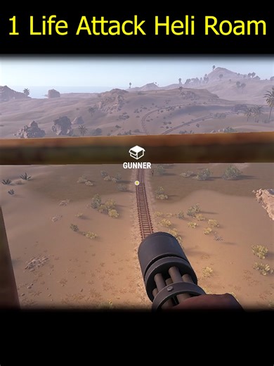Attack Heli Roams #rust #rustgame #rusttok #rustclips #gaming