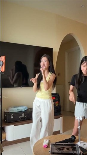 Hậu trường triệu views của 2 cô cháu #giadinhzozo