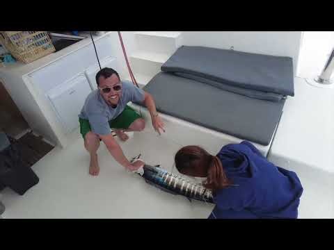 Transat lagoon 450 En moins de 14J. EP 2