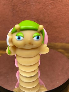 Vintage 1980's Playskool Hasbro Glow Worm Glo Friends " Glo Butterfly" Finger Puppets. - Etsy