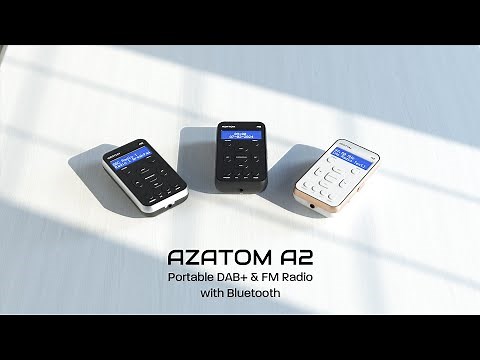 Azatom A2 | Portable Pocket DAB+ & FM |