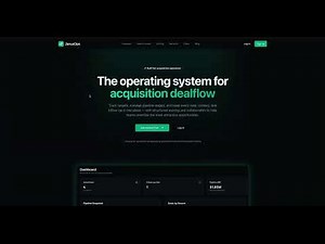 Janus Ops Demo (5 Minutes) | Deal Flow Software for Micro-PE, Search Funds & Solo Acquirers