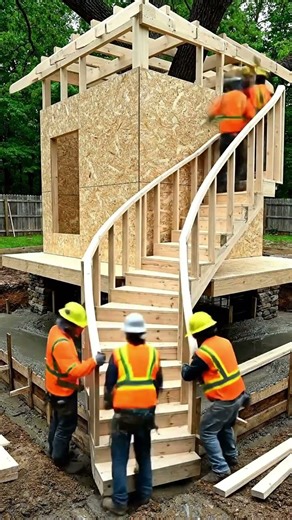 I Built an Amazing Tree House 😳🌳