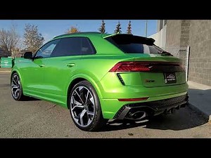 2022 Audi RSQ8 Java Green Metallic Audi Exclusive RS Q8