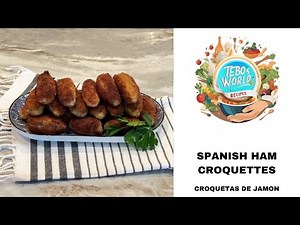 The Ultimate Spanish Jamon Croquetas Recipe | Crispy & Delicious! (Spanish Tapas 101)