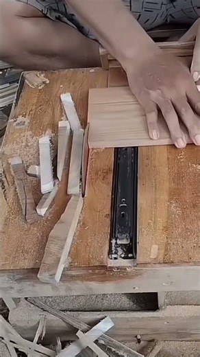 Master the precision wood cutting technique using a table saw for perfect results!