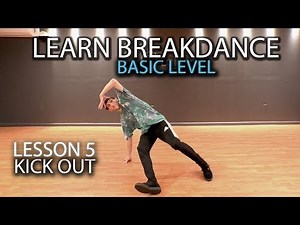 Learn how to Breakdance! | FREE ONLINE Class | Lesson 5 - Kick Out Footwork