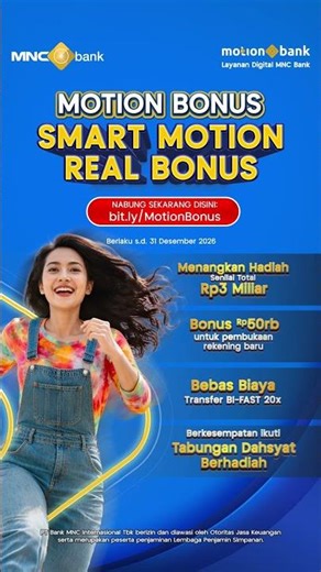 SMART MOTION, REAL BONUS | MotionBank MNC