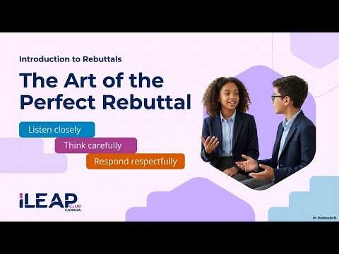 iLEAP Club Debate Rebuttal (Junior)
