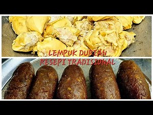 Cara Buat Lempuk Durian Tradisional