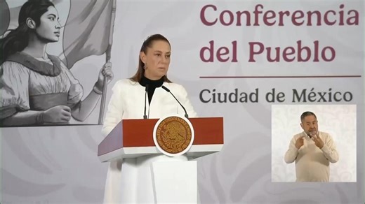 Tremors of strong earthquake interrupt daily briefing by Mexico President Sheinbaum