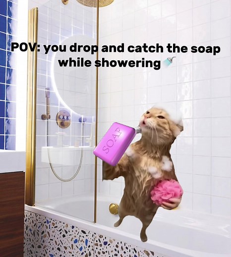 Funny Shower Moments: Don't Drop the Soap!