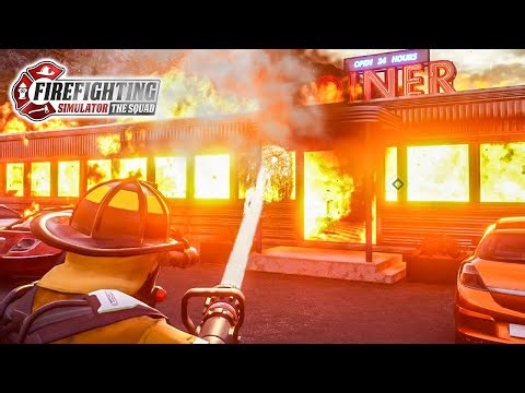Feuerwehr Simulator - BRAND in der U-BAHN! Können wir alle verletzen retten -The Squad: Firefighting