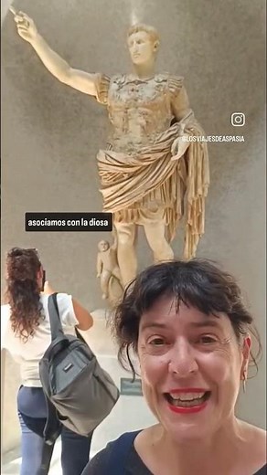 The secrets of Augustus Prima Porta. #archaeology #augustus #sculpture