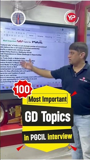 100 Most Important GD Topics for PGCIL Interview | Prepare with YourPedia