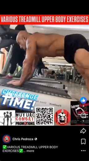 🔴#UPPERBODY #TREADMILL #WORKOUT #EXERCISES #MUAYTHAI #MMA #MUTUALCOMBATPROMOTIONS #FAIRTEX #VIRAL🔴