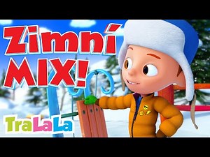 Moje veselé sáňky - Vánoční Písničky pro Děti | Nejkrásnější Koledy | TraLaLa