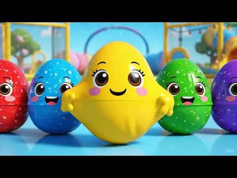 Color Surprise Eggs for Kids|Learn Colors with Fun Surprises,color surprise egg 4K#toddlerlearning