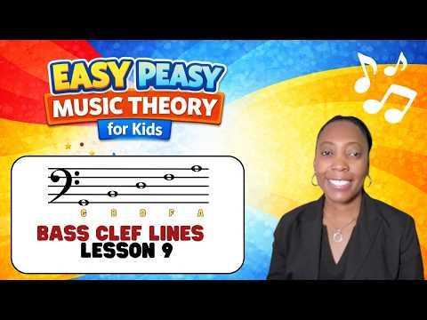 Bass Clef Lines| Lesson #9