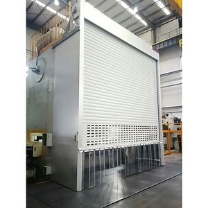 [Hot Item] Industrial Exterior & Interior Fire Proof Metal Electric Lift Automatic Overhead Roller Shutter Garage Aluminium Alloy Door